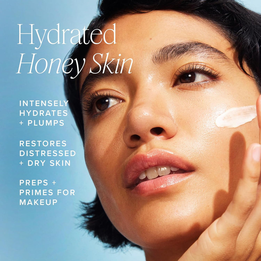 Crème Hydratante Pour Le Visage Honey Halo Ceramide - Lotion Hydratante Pour Le Visage Pour Peau Sèche (1,7 Once)