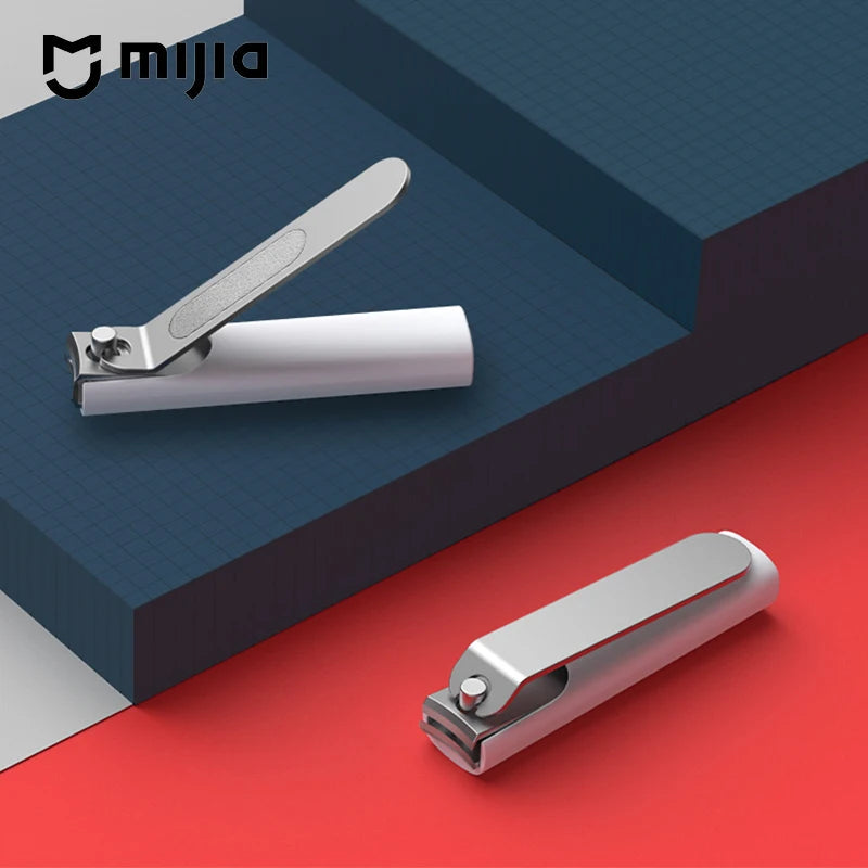 Anti-Splash Nail Clipper 420 Stainless Steel Sharp Durable Portable Pedicure Trimmer Nails File with Storage Shell