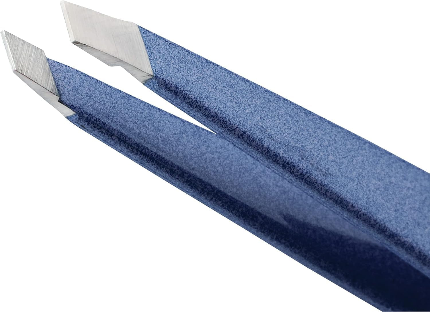 Pince À Épiler (Pointes Inclinées, Épilation Des Sourcils, Qualité Professionnelle, Acier Inoxydable), Granite Sky